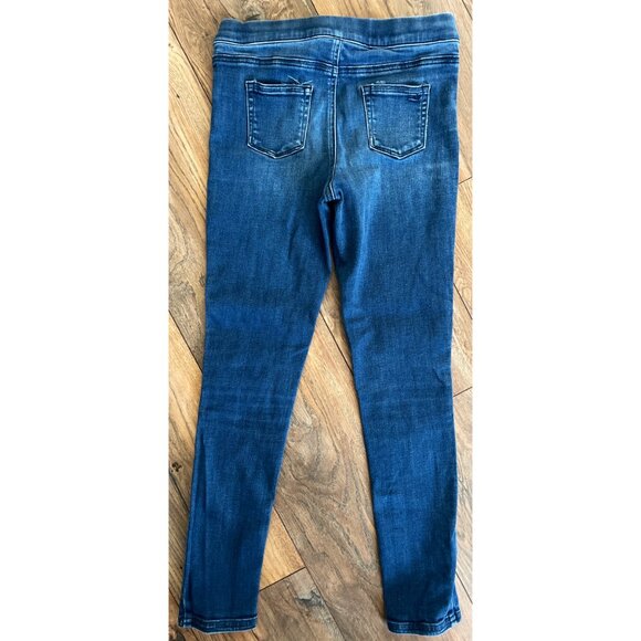 Vineyard Vines Girl's Size 12 Pull On Distressed Jeggings Adjustable Waist - Picture 2 of 3